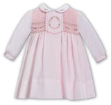 Sarah Louise Pink Hand Smocked Dress - 013685