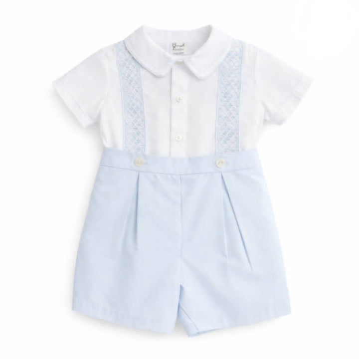 Sarah Louise Two Piece Blue Outfit - 013823