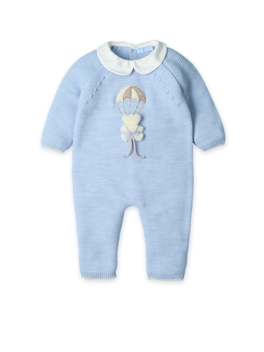0251 - Baby Knitted Romper "BEAR IN A PARACHUTE" - 36 - Nube