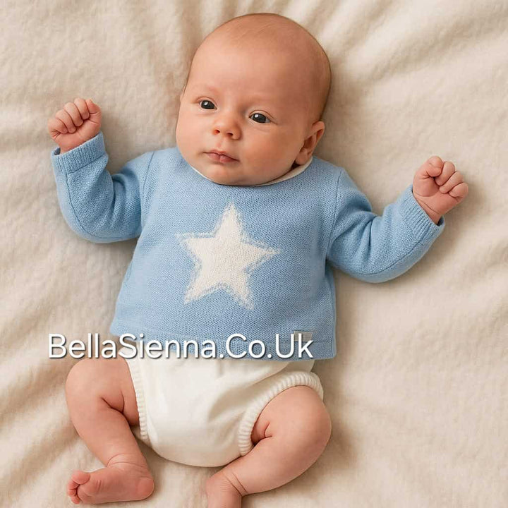 Mayoral Unisex Blue And White Jam Pant Set 2200