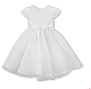 Sarah Louise Ivory Ceremonial Ballerina Dress 070045