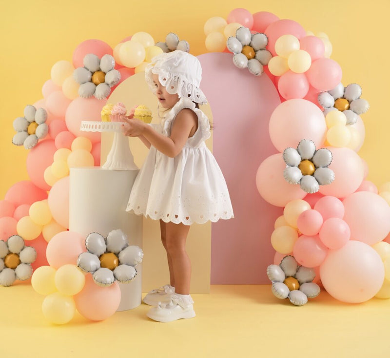 Little A White Broderie Anglaise Sunhat "Jen" - LA24113