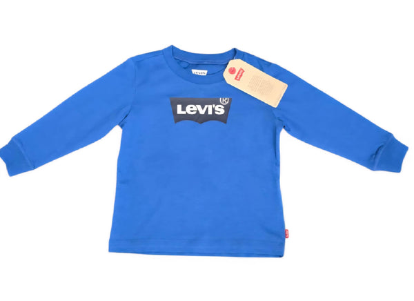 Levi's Kids Long Sleeved Print T-Shirt - "STAR SAPPIRE" - 6E8646-U6K