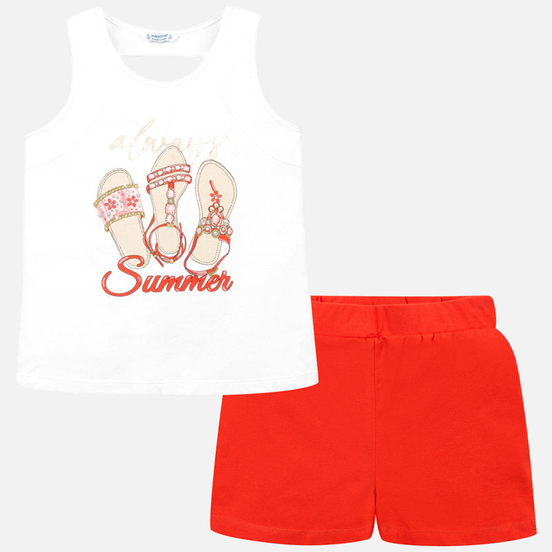 Mayoral Older Girls Short Set 6264