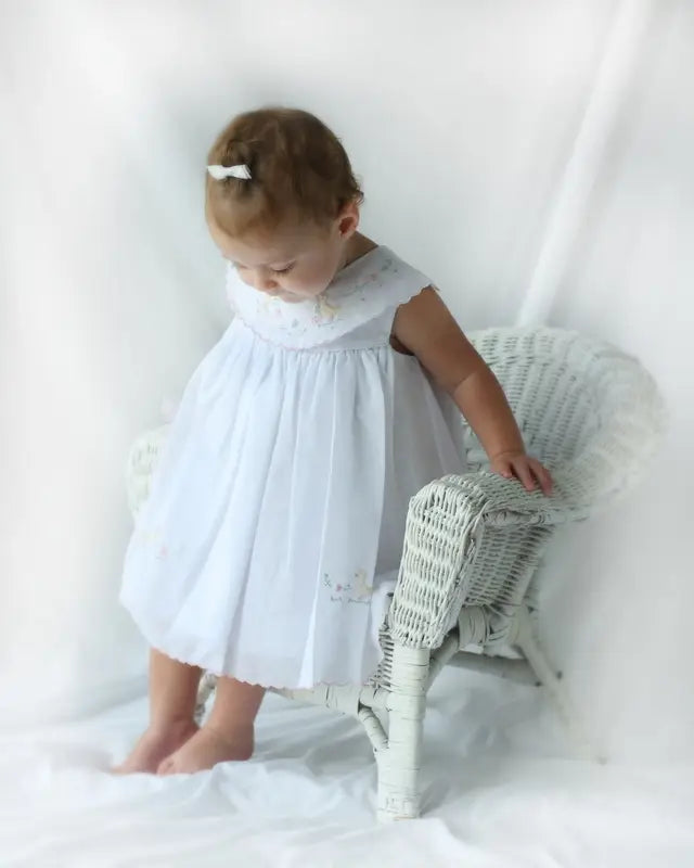 Will'beth Story Book Dress With Ducks - 11260