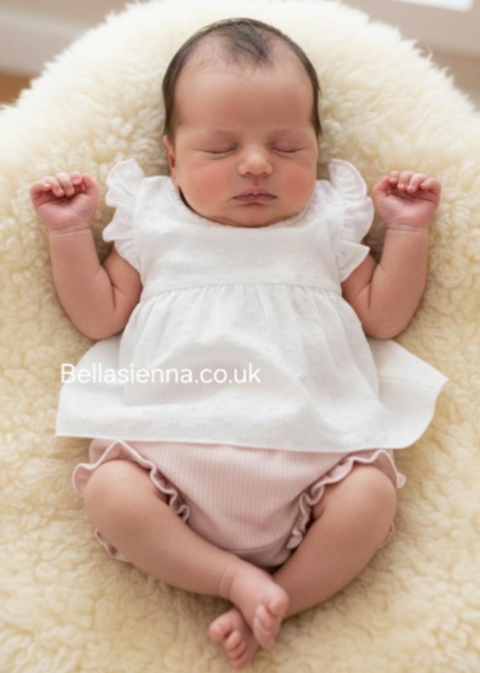 Calamaro Baby Girls Two Piece Jam Pants Set - 11277