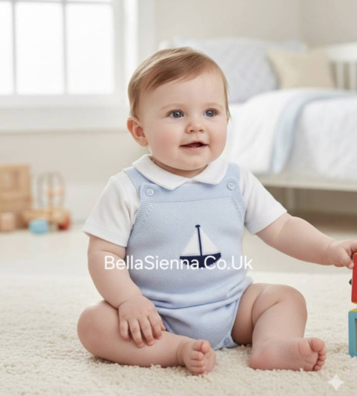 Granlei Knitted Romper 122-112 -