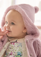 Mayoral Newborn tricot pom pom jacket  2304