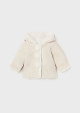 Mayoral Newborn tricot pom pom jacket  2304