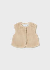 Mayoral Baby 3 piece set with fur gilet 2766
