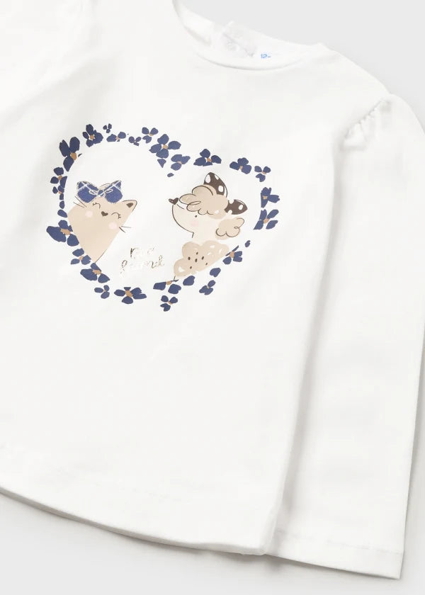 Mayoral Baby 3 piece set with fur gilet 2766