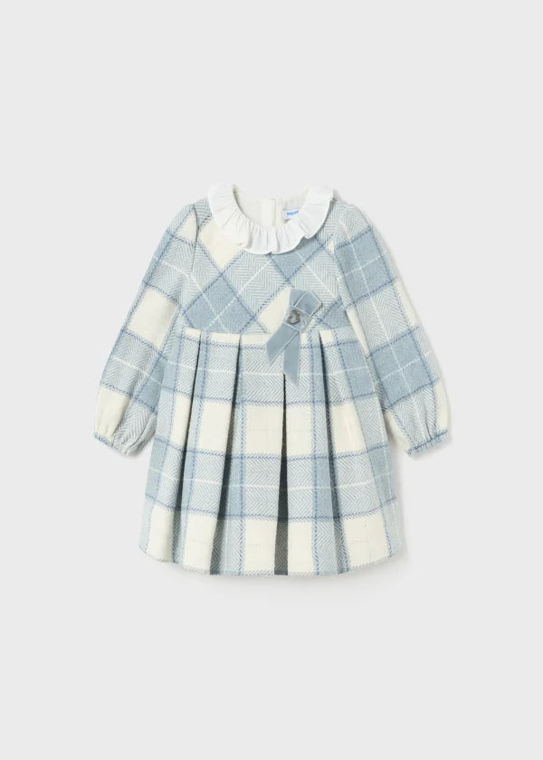 Mayoral Baby girls check dress 2977