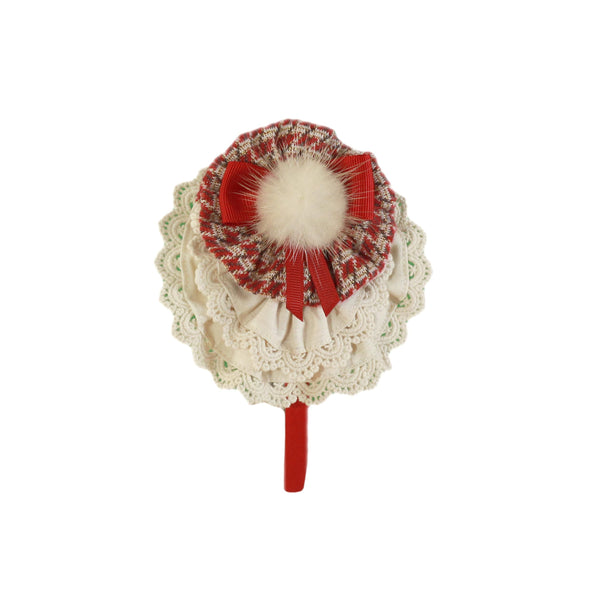 Miranda Headband/Clip To Match Woven Girls Dress - 247 V - 1614