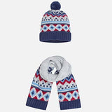 Mayoral Hat & Scarf Set - 10221