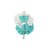 Miranda Turquoise & White Headband 1727, To Match Dress - 616 V