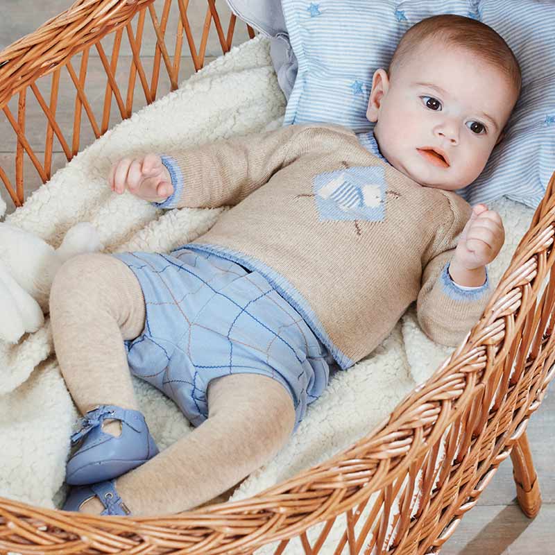 Mayoral Baby Boys Two Piece Set - Jumper & Shorts - 2208