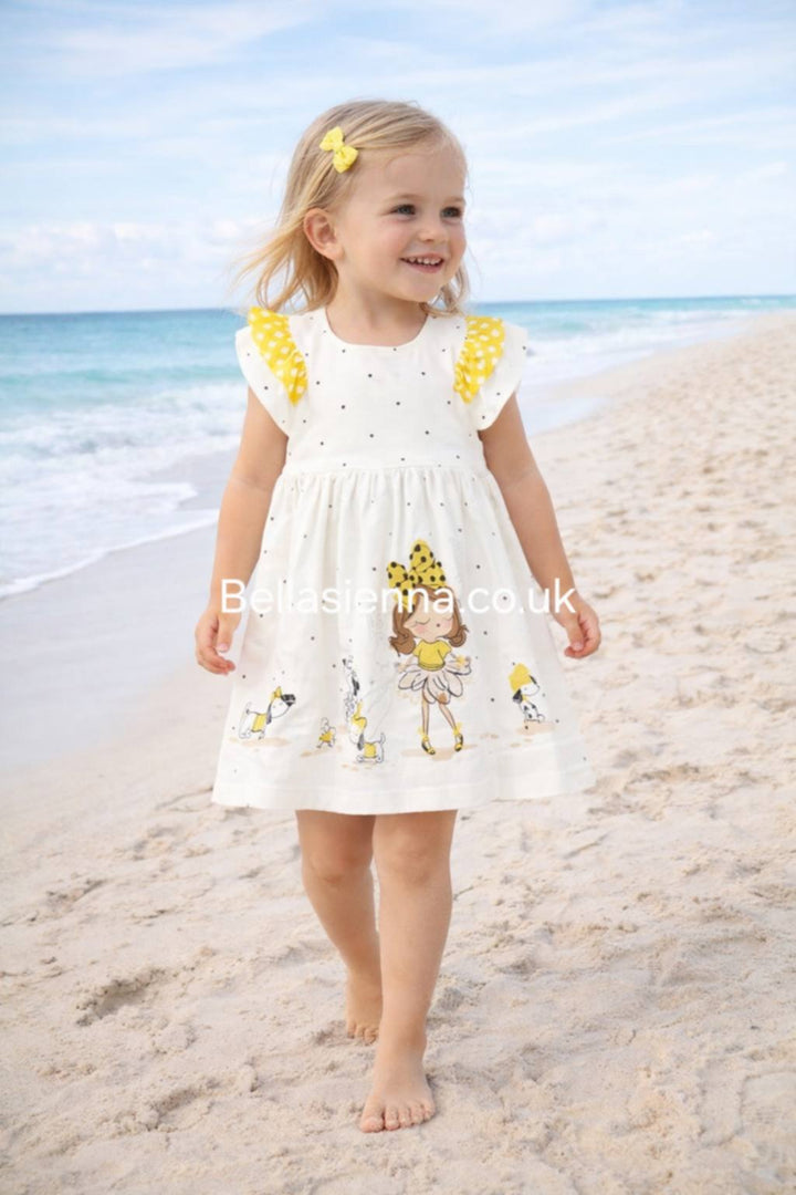 Mayoral Girls Sustainable Cotton Dress - 1954