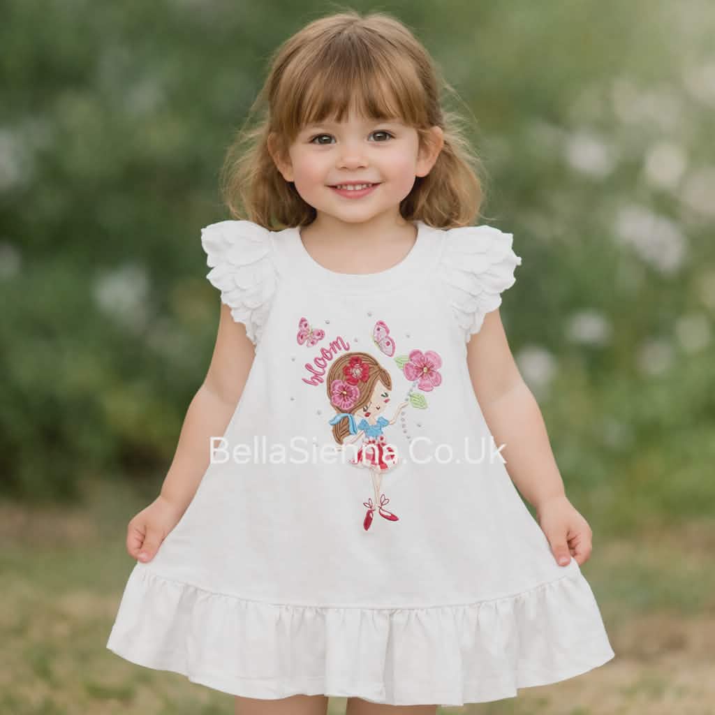 Mayoral Girls Baby White Dress 1975