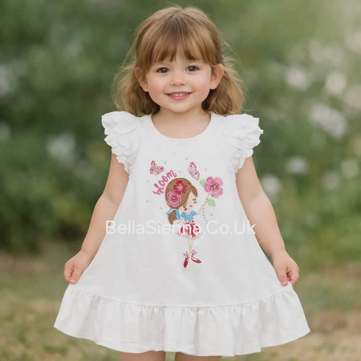 Mayoral Girls Baby White Dress 1975