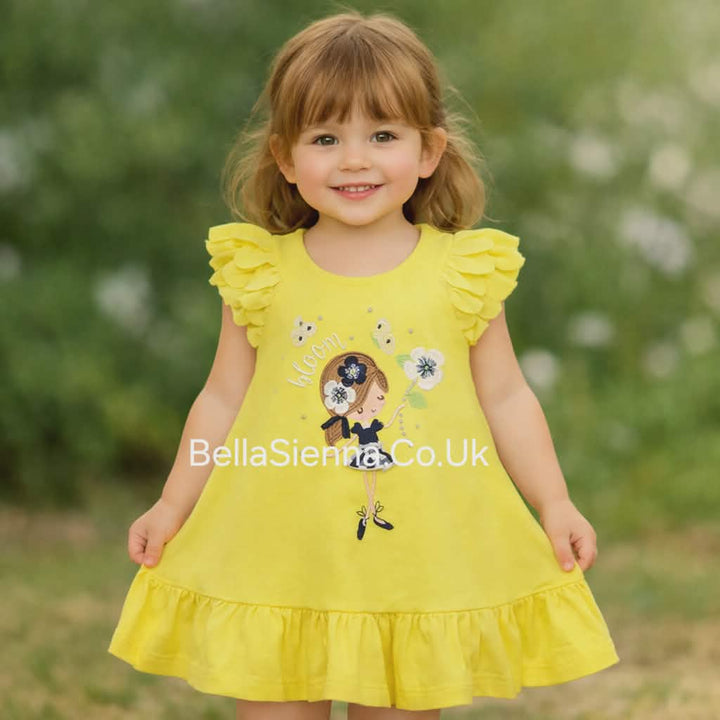 Mayoral Girls Yellow Dress 1975