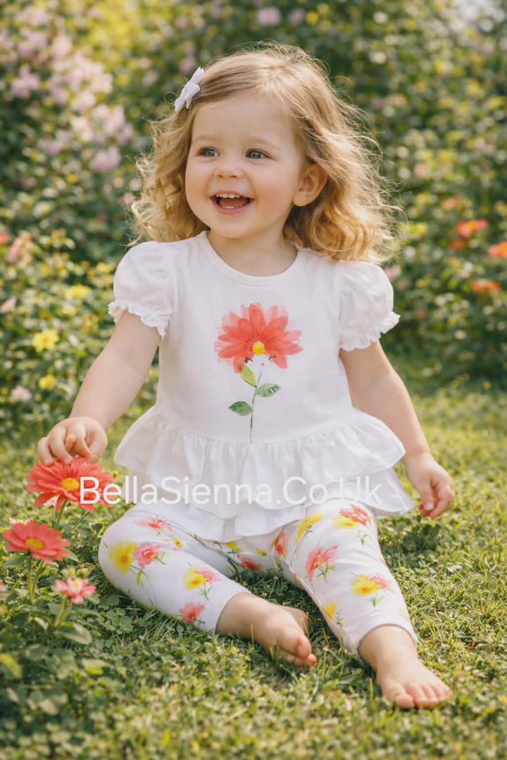 Mayoral Toddlers Two Piece Legging Set 1719 - Coral