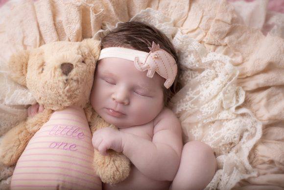 Cute Cute Elephant Baby Headband - Pink - Onesize