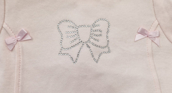 Emile et Rose Baby Girls Pink Babygrow - Kit