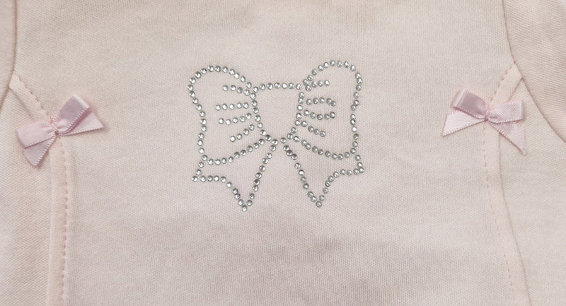 Emile et Rose Baby Girls Pink Babygrow - Kit