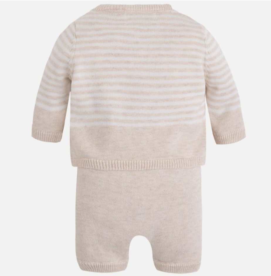 Mayoral Baby Boys Fine Knitted Three Piece Outfit 1201