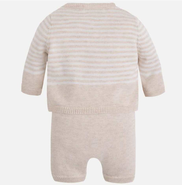 Mayoral Baby Boys Fine Knitted Three Piece Outfit 1201