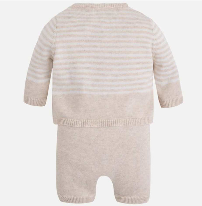 Mayoral Baby Boys Fine Knitted Three Piece Outfit 1201