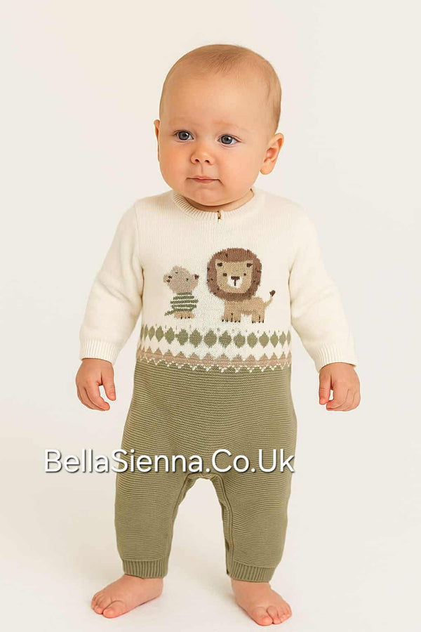 Mayoral Baby Boys Knitted Romper - 2611