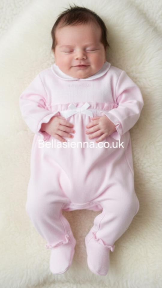 Tutto Piccolo Pink Babygrow For Baby Girl - 2183