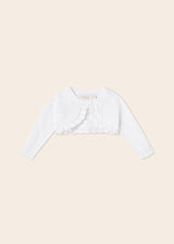 Mayoral Baby Girls White Cardigan - 318