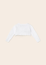 Mayoral Baby Girls White Cardigan - 318