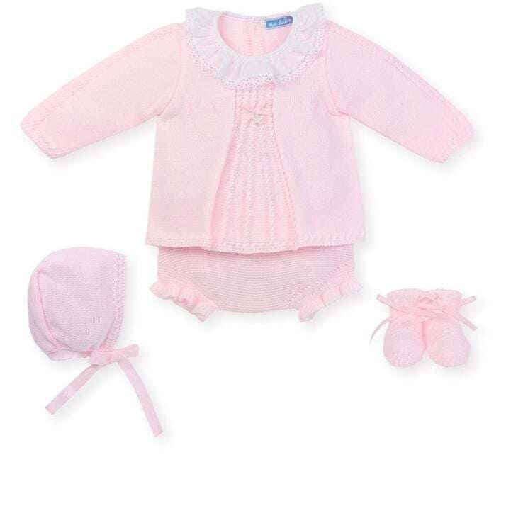 Mac Iusion Baby Girls Four Piece Outfit "Perfect Coming Home Outfit" 8231