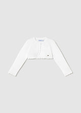 Mayoral White Baby Cardigan LENZING™ ECOVERO™ viscose 306 - 52 46 Blanco