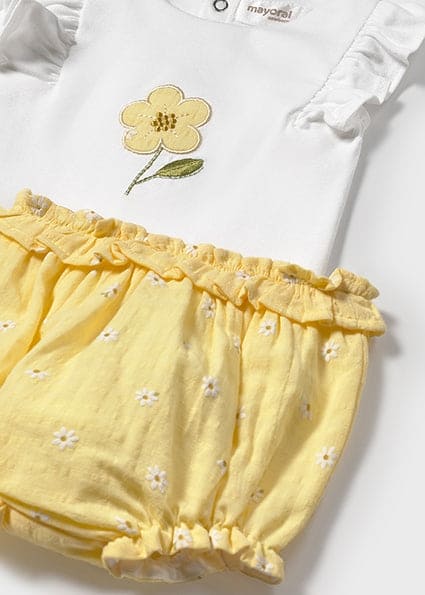 Mayoral Baby Girls Top & Jam Pants Set - 1255 - Sunny