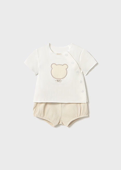 Mayoral Unisex Baby Two Piece Teddy Bear Outfit - 1259
