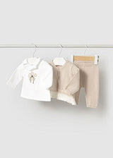 Mayoral Baby Girl 3 Piece Tricot Set - 1589