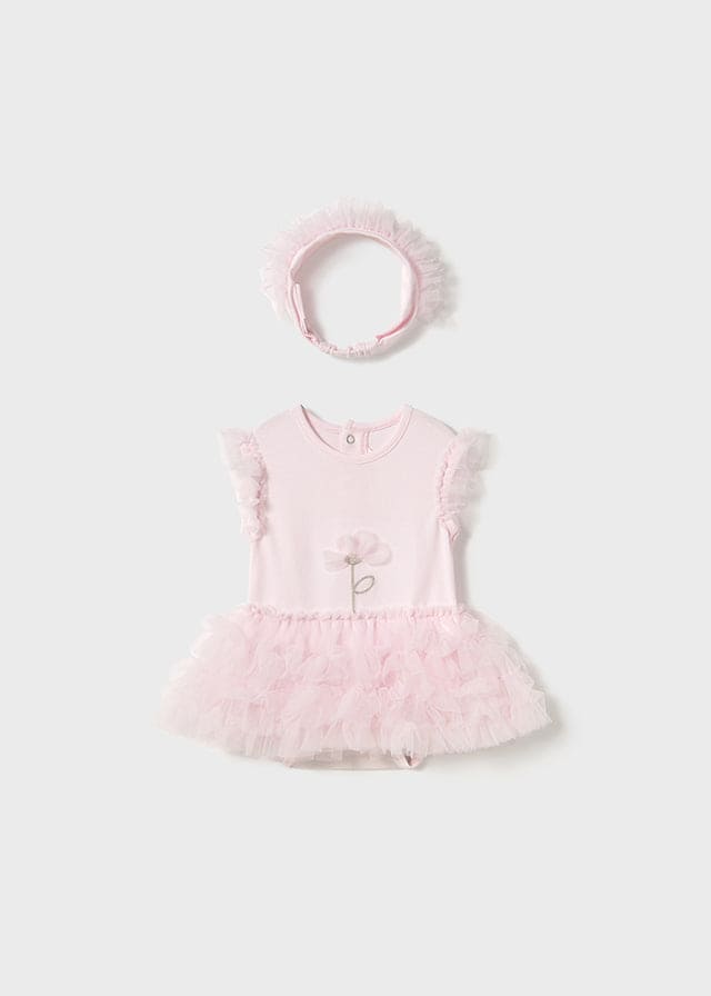 Mayoral Baby Girls Tutu With Matching Headband - 1756