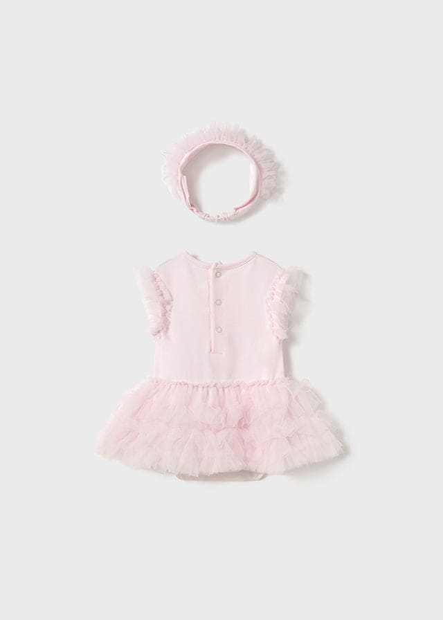 Mayoral Baby Girls Tutu With Matching Headband - 1756