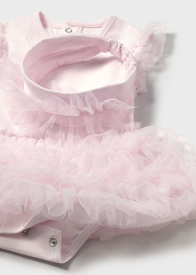 Mayoral Baby Girls Tutu With Matching Headband - 1756