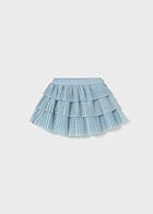 Mayoral Baby Girls Pleated Shimmer Tulle Skirt & Ballerina Tulle Top - 1041 & 1901