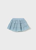 Mayoral Baby Girls Pleated Shimmer Tulle Skirt & Ballerina Tulle Top - 1041 & 1901