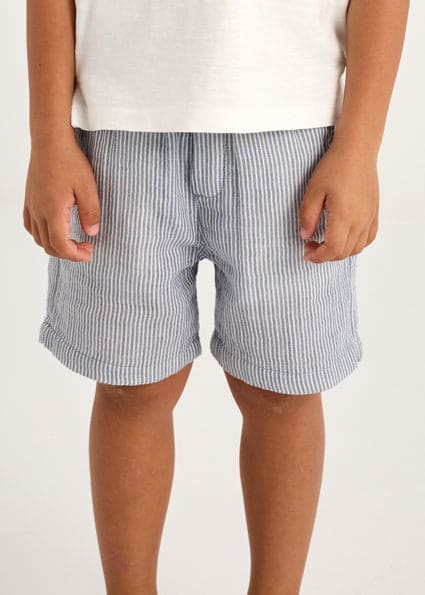 Mayoral Boys White & Blue Polo Shirt & Shorts Set - 3232
