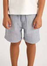 Mayoral Boys White & Blue Polo Shirt & Shorts Set - 3232