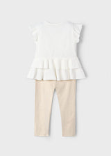 Mayoral Girls Spring/Summer Leggings & Top Set - 3704