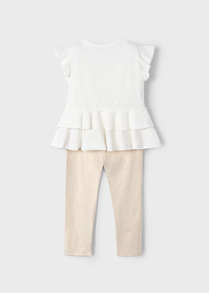 Mayoral Girls Spring/Summer Leggings & Top Set - 3704
