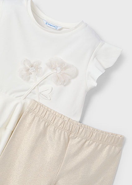 Mayoral Girls Spring/Summer Leggings & Top Set - 3704